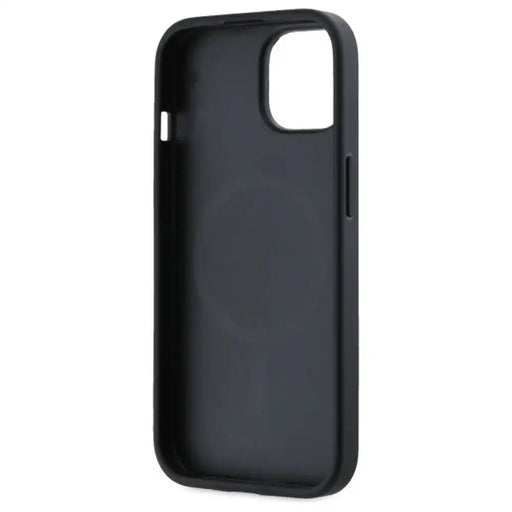 DKNY Grained Metal Logo MagSafe Калъф за iPhone 15 - бежов