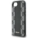 DKNY кожен кариран мономонен калъф MagSafe за iPhone 16e
