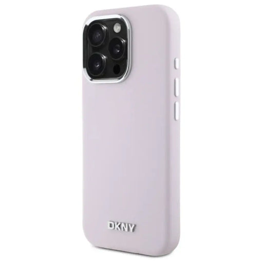 DKNY Liquid Silicone Small Metal Logo MagSafe Калъф