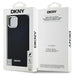 DKNY Plain Logo MagSafe Калъф за iPhone 14 - черен