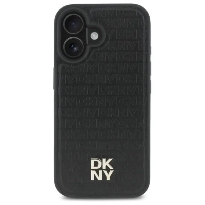 DKNY Repeat Pattern Stack Logo MagSafe Калъф за iPhone 16