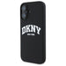 DKNY силиконов бял щампован лого MagSafe калъф за iPhone 16
