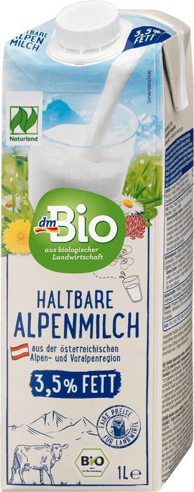 Био алпийско мляко 3,5%, 1 l