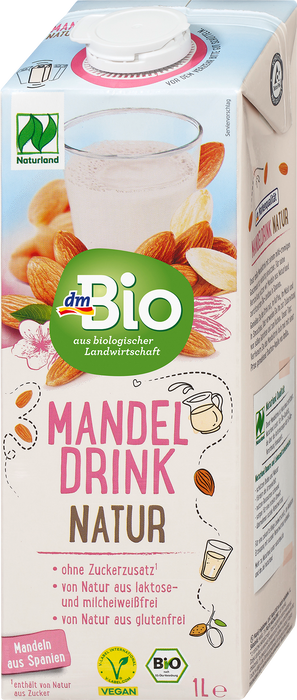 Био бадемова напитка Natur, 1 l