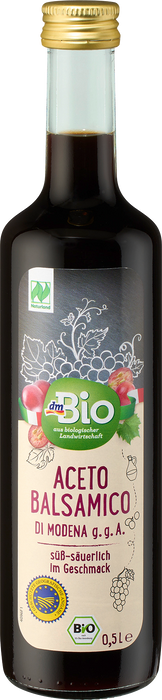 Био балсамов оцет Aceto Balsamico di Modena, 500 ml