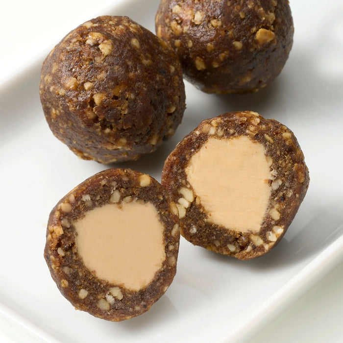 Био бонбони Bliss Balls със солени бадеми, 60 g