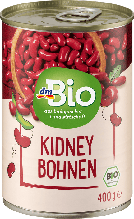 Био червен боб Кидни, сварен, 400 g