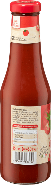 Био доматен кетчуп, 450 ml