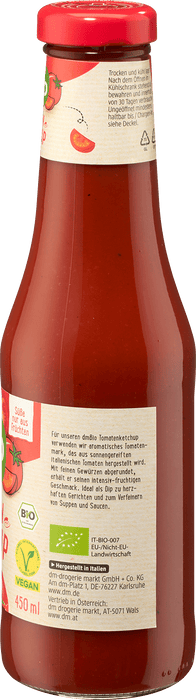 Био доматен кетчуп, 450 ml