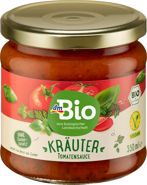 Био доматен сос с подправки, 350 ml