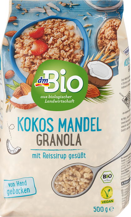 Био гранола с кокос и бадем, 500 g
