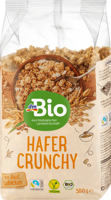 Био хрупкаво овесено мюсли, 500 g