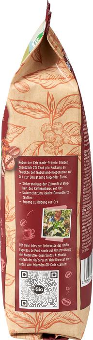 Био кафе на зърна Espresso de Peru, 250 g