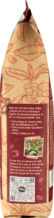 Био кафе на зърна Espresso de Peru, 250 g