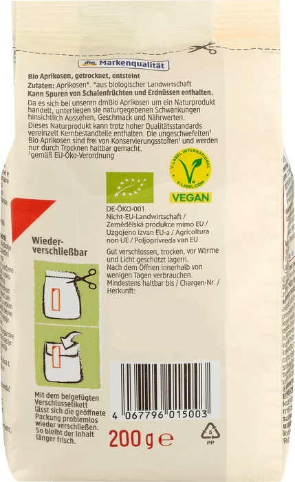 Био кайсии без костилка, 200 g