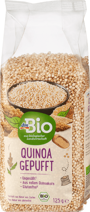 Био киноа, пукана, 125 g
