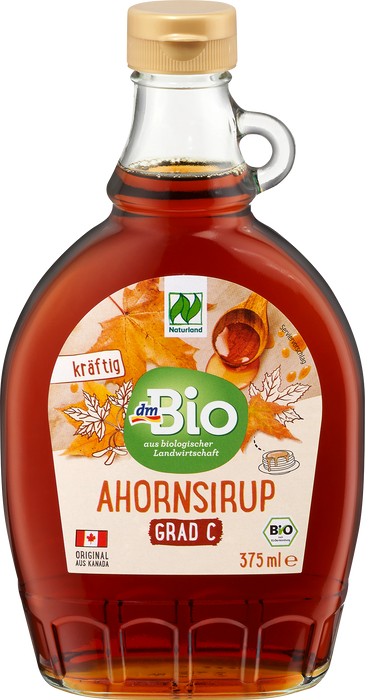 Био кленов сироп клас С, 375 ml