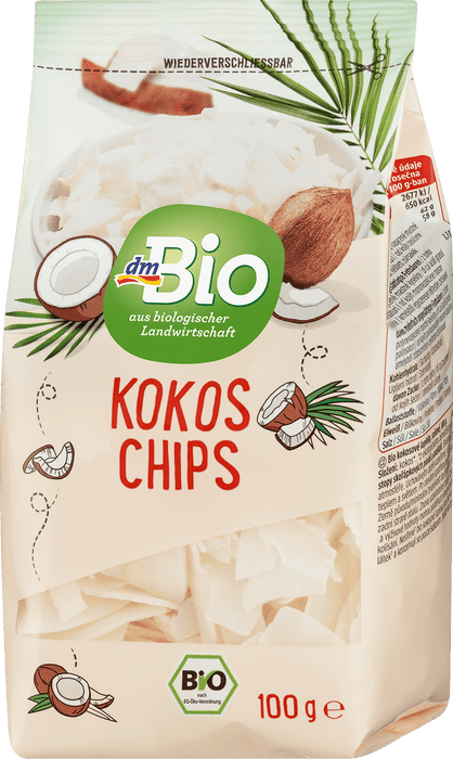 Био кокосов чипс, 100 g