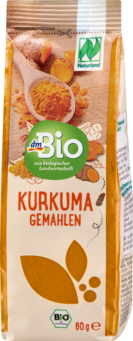 Био куркума, смляна, 60 g