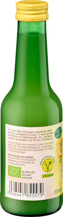 Био лимонов сок, 200 ml