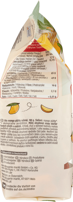 Био манго парченца, сушени, 100 g