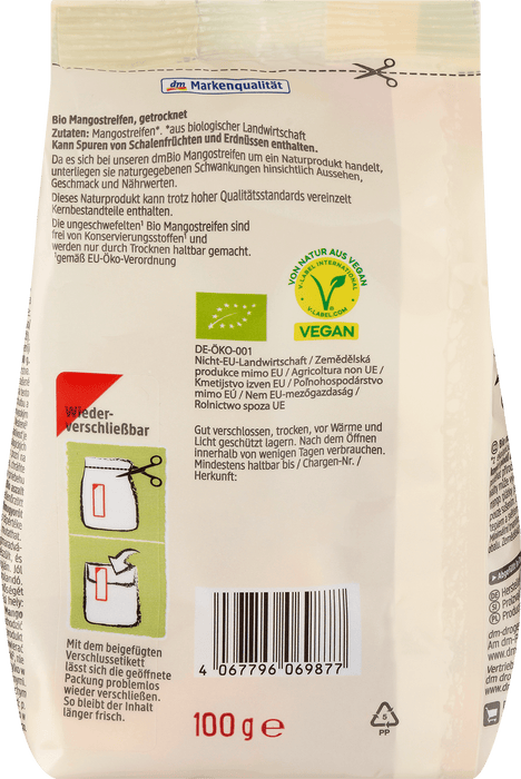 Био манго парченца, сушени, 100 g