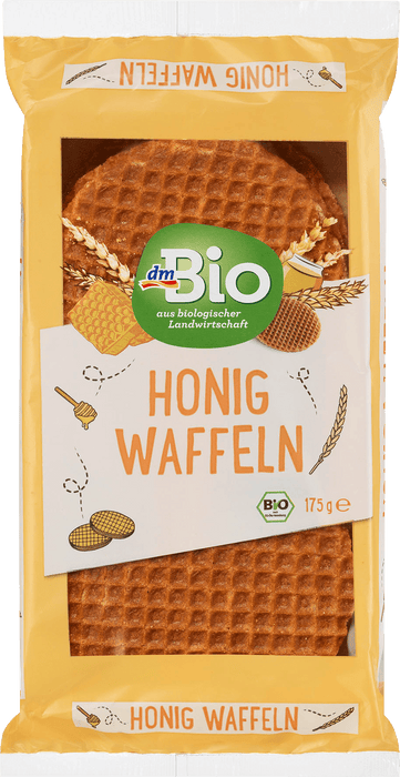 Био медени вафли, 175 g
