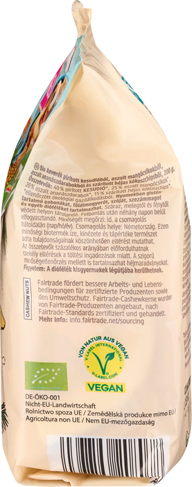 Био микс от печено кашу и сушени плодове, 200 g