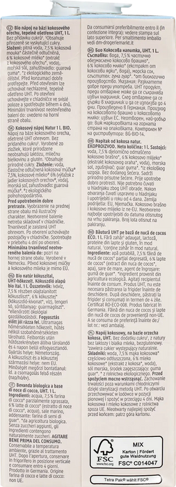Био натурална кокосова напитка, 1 l