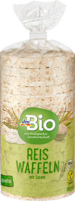 Био оризови вафли със сусам, 100 g