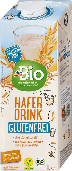Био овесена напитка без глутен, 1 l