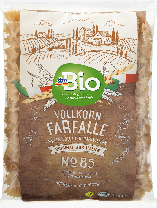 Био пълнозърнесто фарфале, 500 g