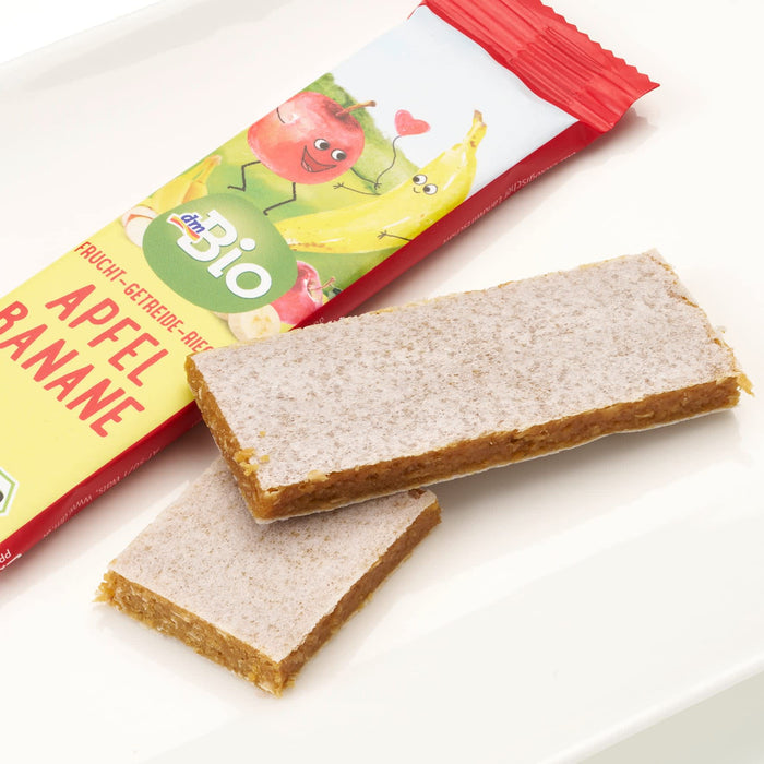 Био плодов бар ябълка и банан, 1+г, 25 g