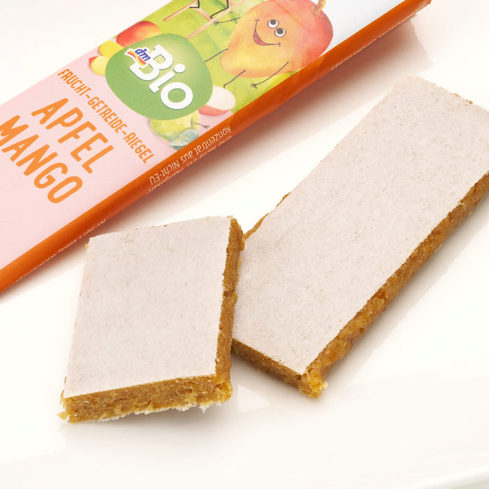 Био плодов бар ябълка и манго, 1+г, 25 g