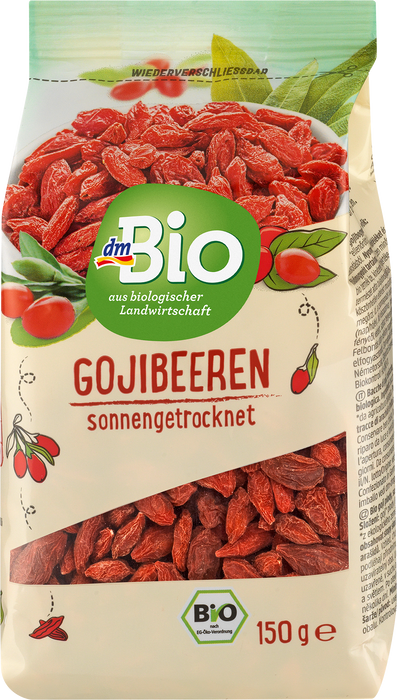 Био плодове годжи бери - изсушени на слънце, 150 g