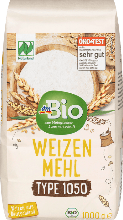 Био пшенично брашно тип 1050, 1 000 g