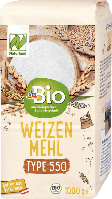 Био Пшенично брашно тип 55, 1 kg