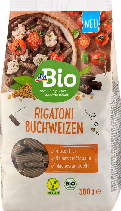 Био Ригатони от елда, безглутенови, 300 g