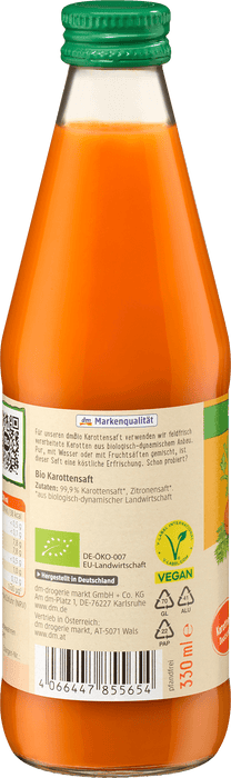 Био сок от моркови, 330 ml