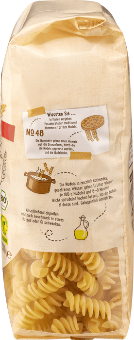 Био спираловидни макарони, 500 g