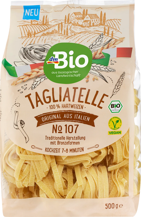 Био талиатели, 500 g
