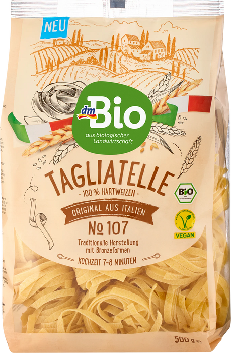 Био талиатели, 500 g