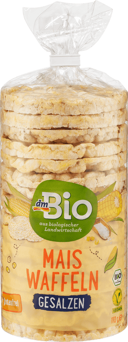 Био царевични вафли със сол, 110 g
