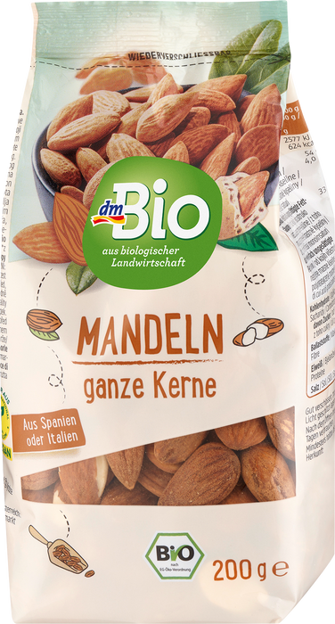 Био цели бадемови ядки, 200 g