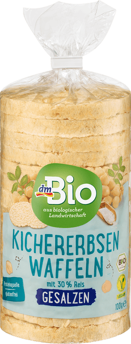 Био вафли с нахут, 100 g