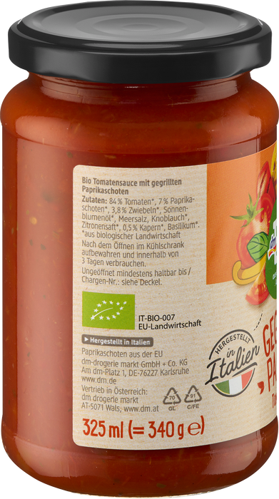 Доматен сос с печени чушки, 325 ml