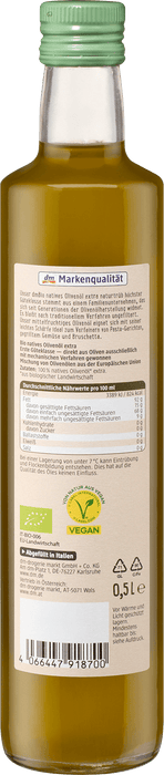 Маслиново масло,необработено и естествено мътно, 500 ml