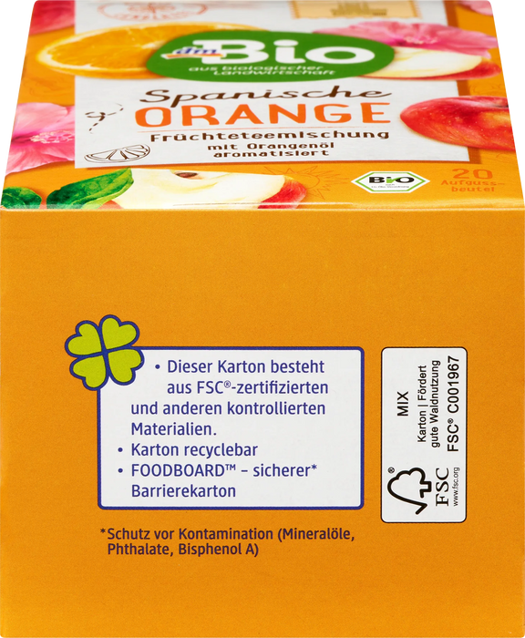 Плодов чай Испански портокал (20x2g), 40 g