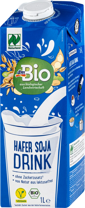 Растителна напитка от овес и соя, 1 l