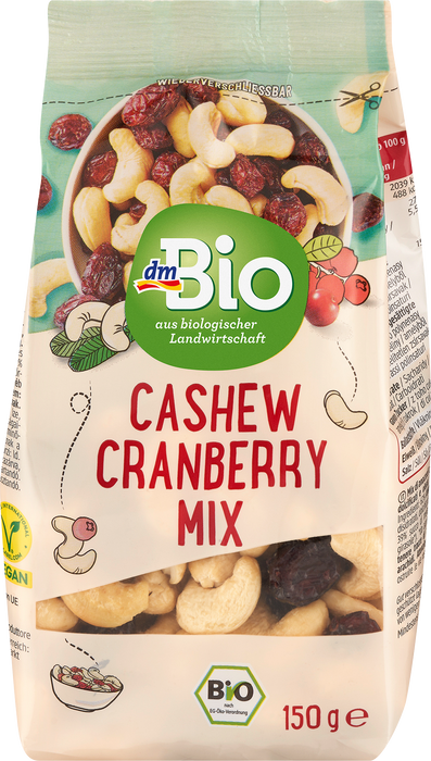 Смес от кашу и червена боровинка, 150 g